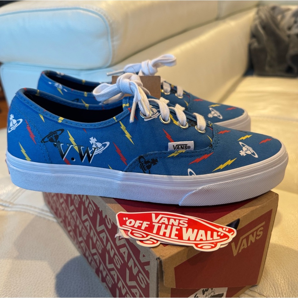 🎯SOLD🎯 Vans Authentic Vivienne Westwood “Anglomania” Men’s 6 or Ladies 7.5 NWT - Picture 2 of 16